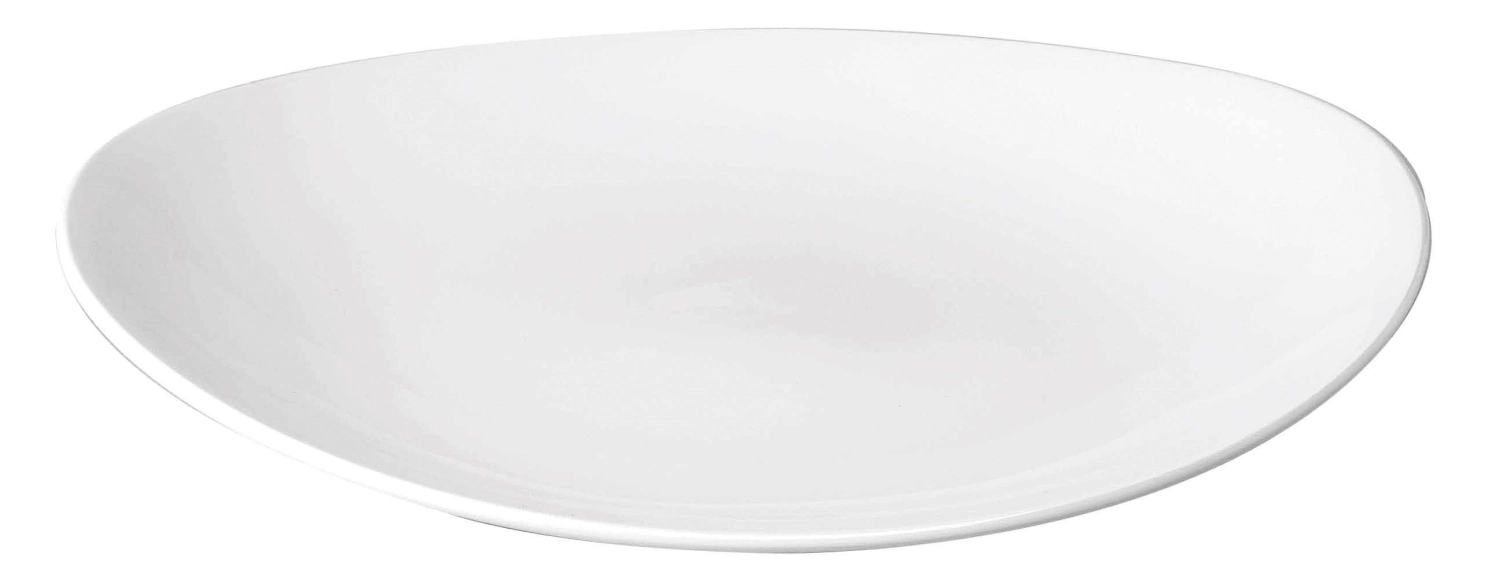 Assiette coupe ovale 25.5cm