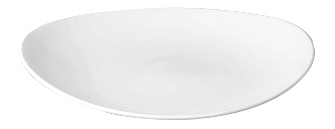 Assiette coupe ovale 23cm
