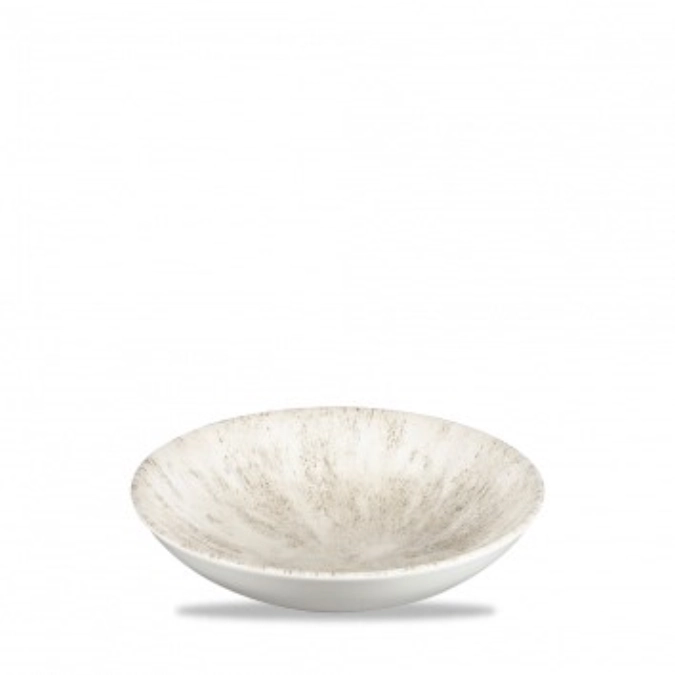 Assiette creuse stone agate grey 18.2cm 42.6cl