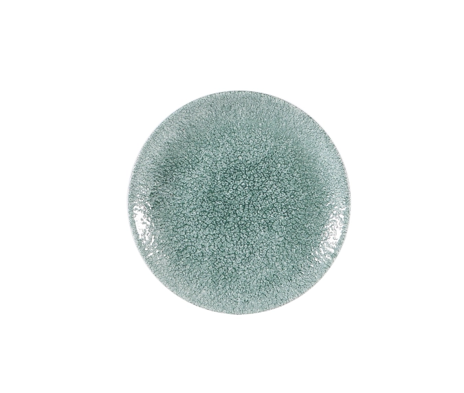 Assiette plate organic jade green 21cm