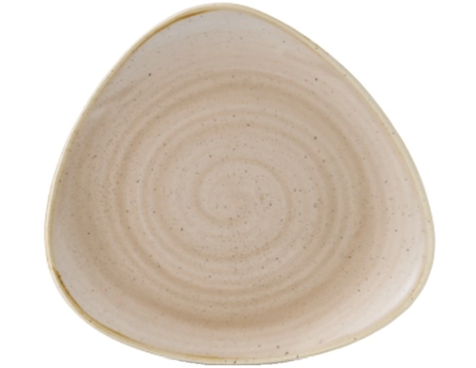 Assiette triangle plate nutmeg 22.9cm
