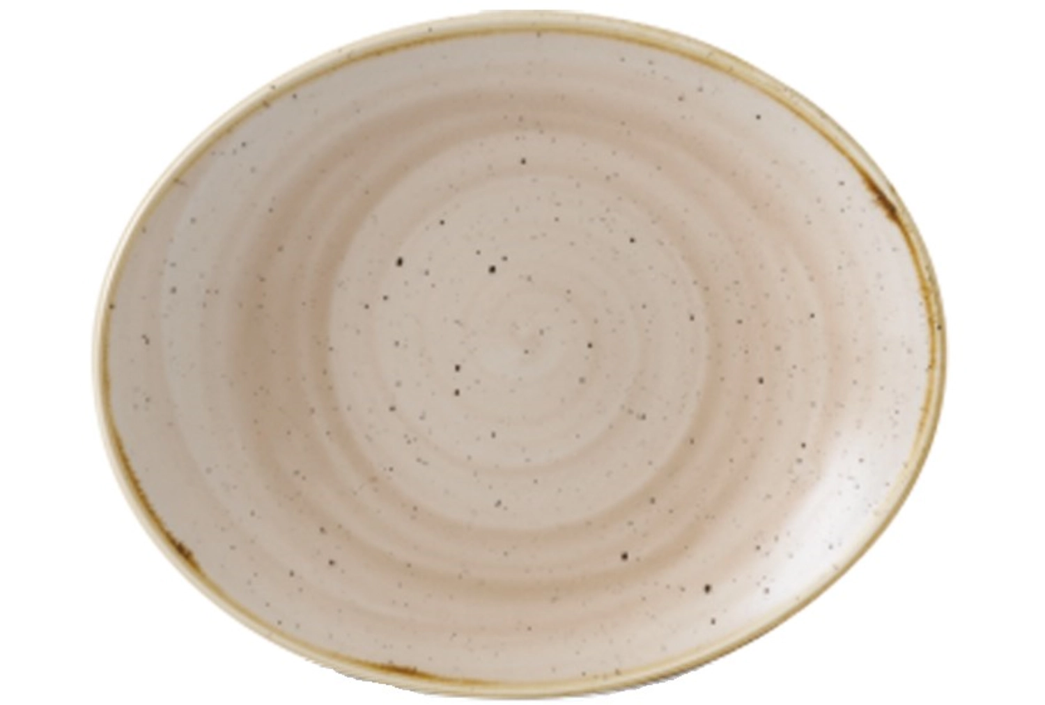 Assiette ovale nutmeg 19.7cm