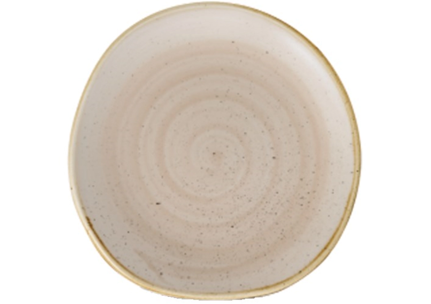 Assiette plate organic nutmeg 18.6cm