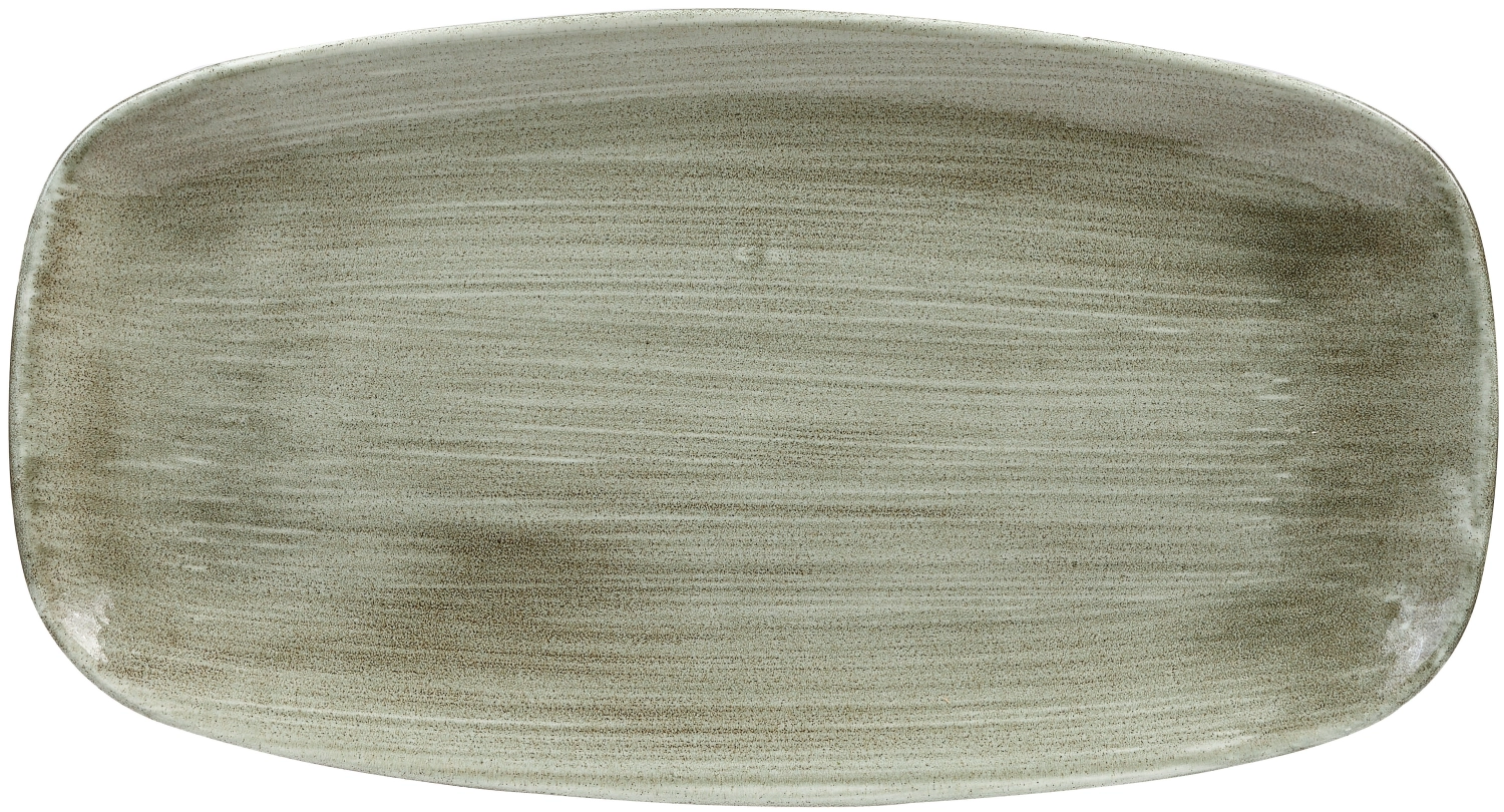 Stonecast Patina Burnished Green Platte