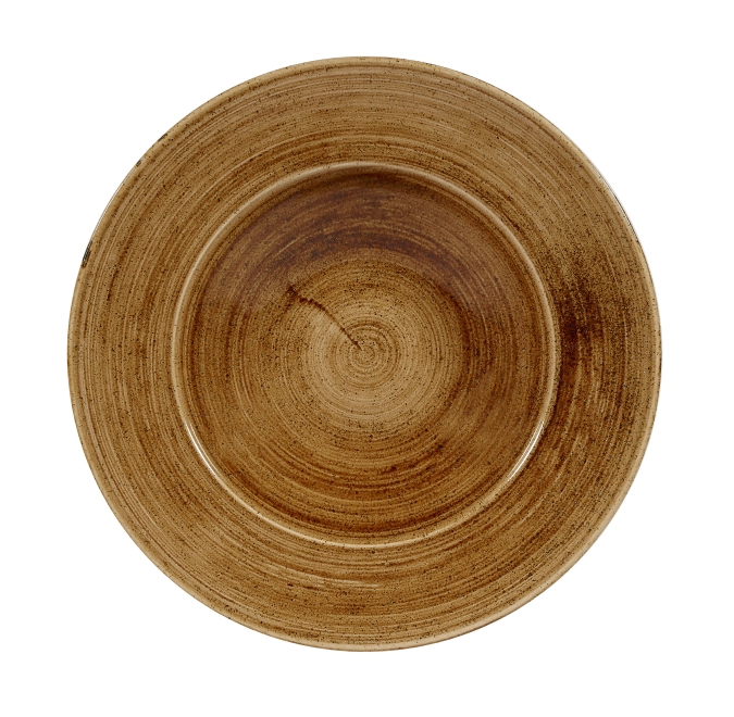 Stonecast Patina Vintage Copper Teller tief Fahne