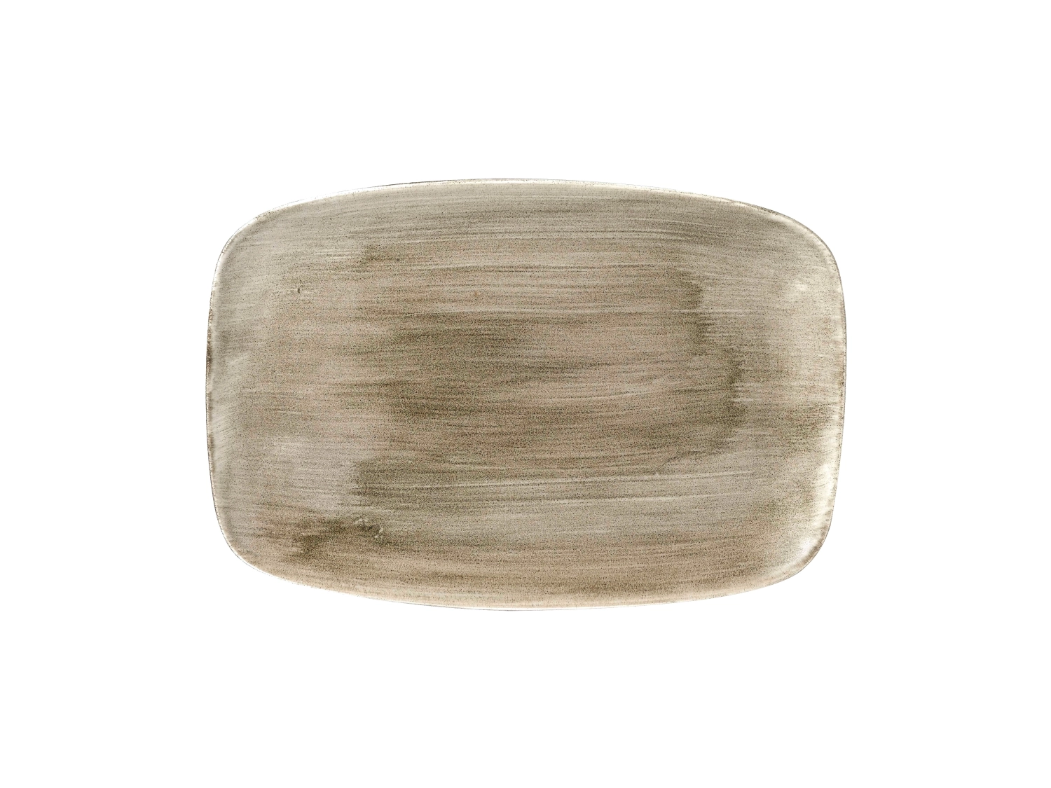 Assiette rectangulaire chef´s oblong 35.5x24.5cm antique tau