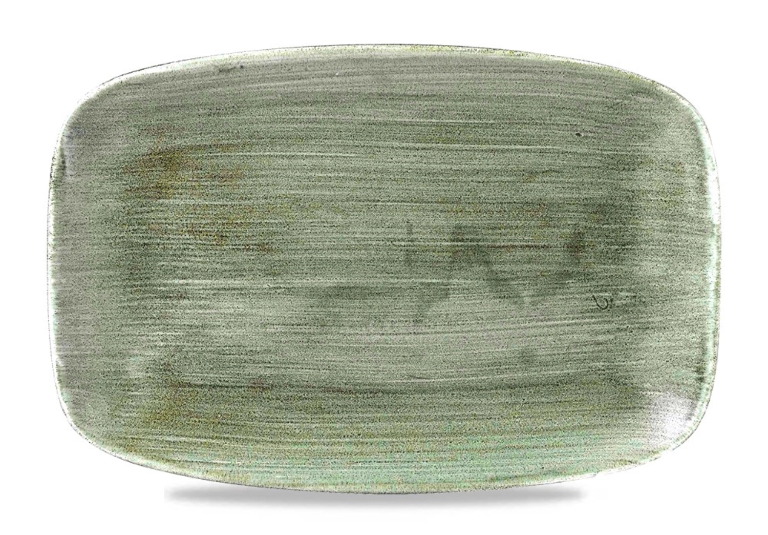 Stonecast Patina Burnished Green Platte