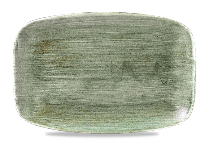 Stonecast Patina Burnished Green Platte
