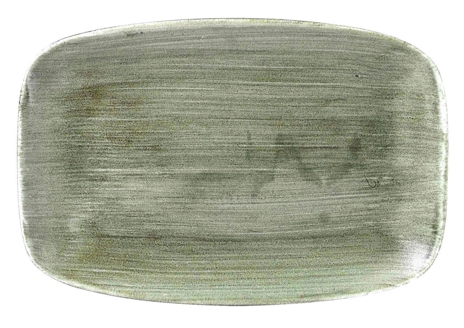 Stonecast Patina Burnished Green Platte