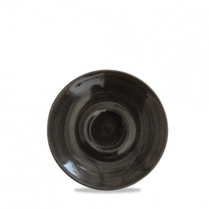 Monochrome iron black soucoupe 15.6cm pour 343.032.012