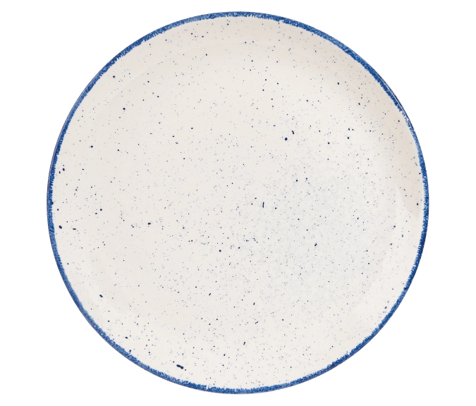 Assiette coupe plate indigo 28.8cm