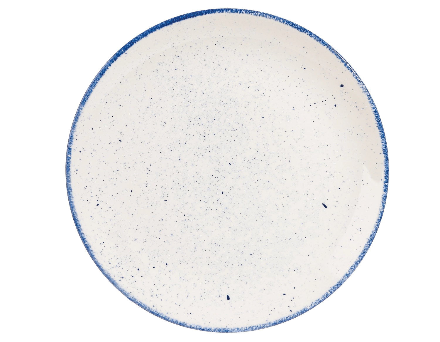 Assiette coupe plate indigo 26cm