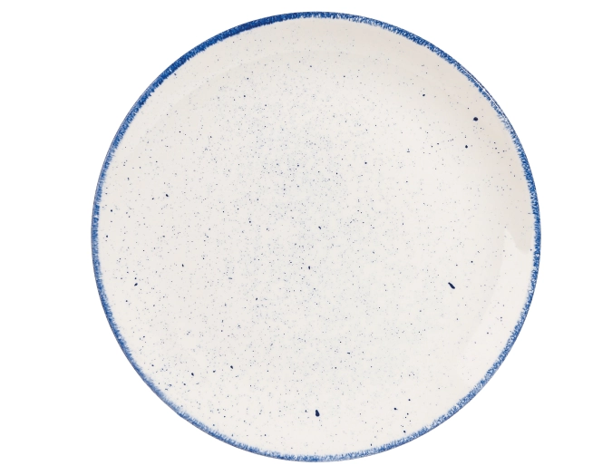 Assiette coupe plate indigo 26cm