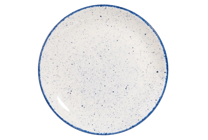 Assiette coupe plate indigo 21.7cm