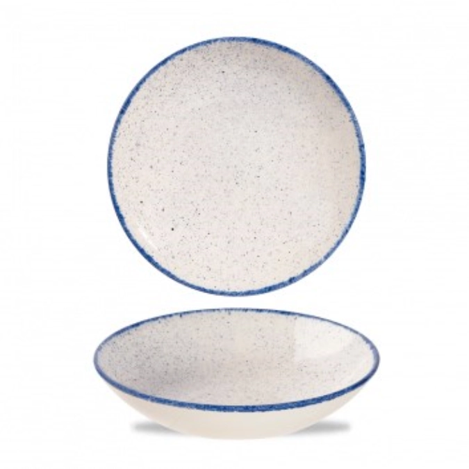 Assiette creuse indigo 18.2cm 42.6cl