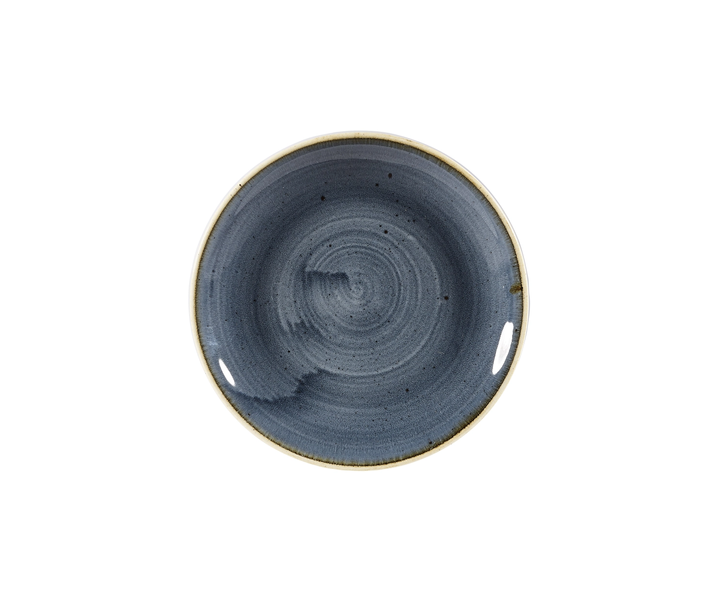 Assiette coupe plate stonecast blueberry 16.5cm