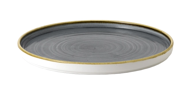 Stonecast Blueberry Walled Teller flach