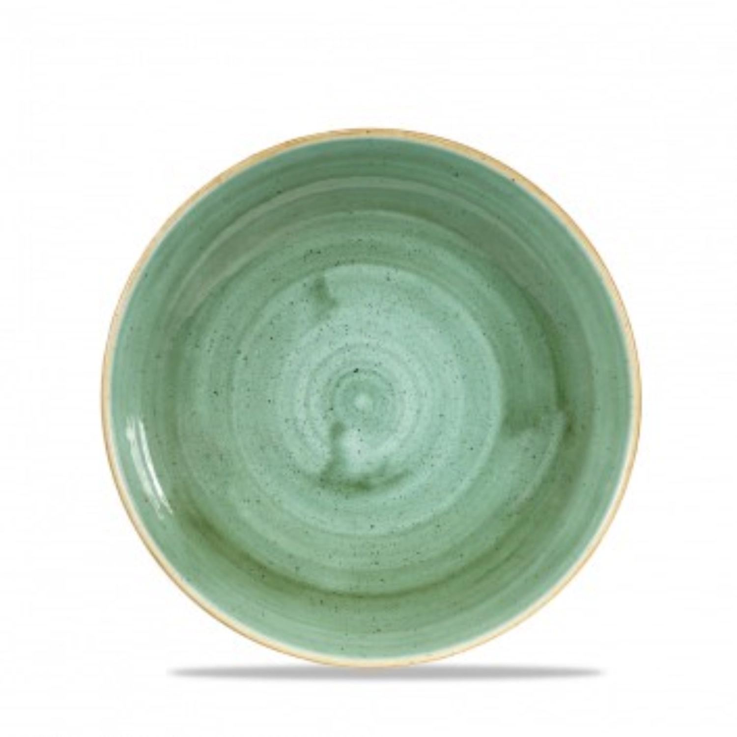 Assiette creuse samphire green 24.8cm