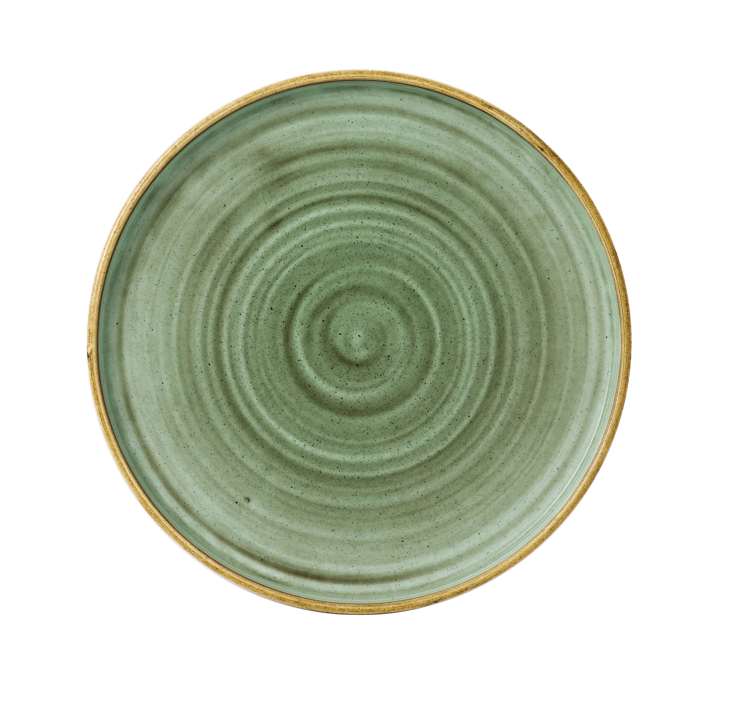 Assiette ronde plate bord droit barley white 26cm