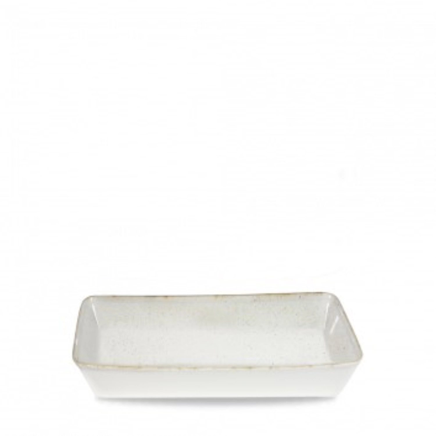 Stonecast hints barley white plat à four 38x25x6.2cm