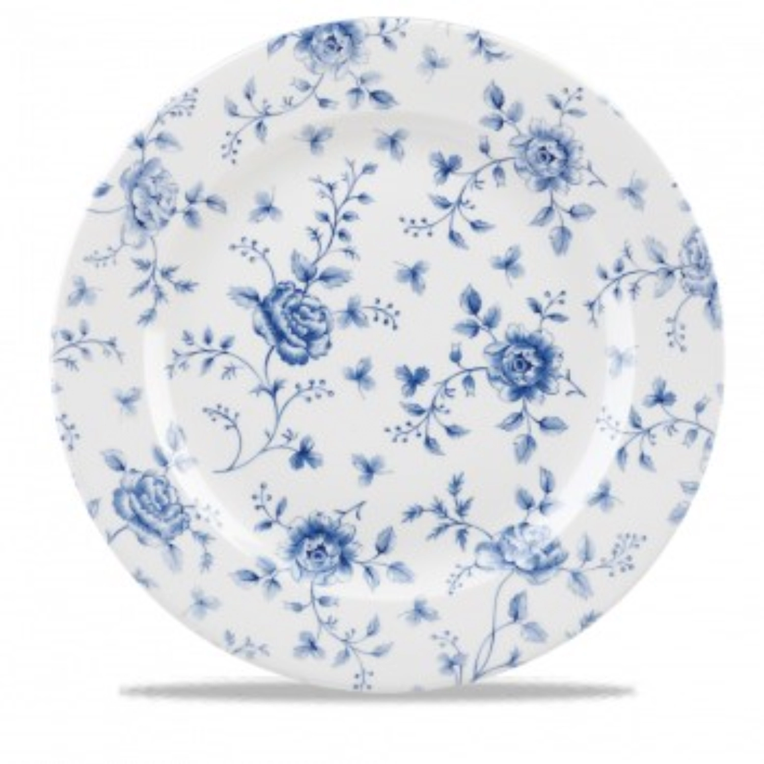 Assiette plate aile prague rose chintz 30.5cm