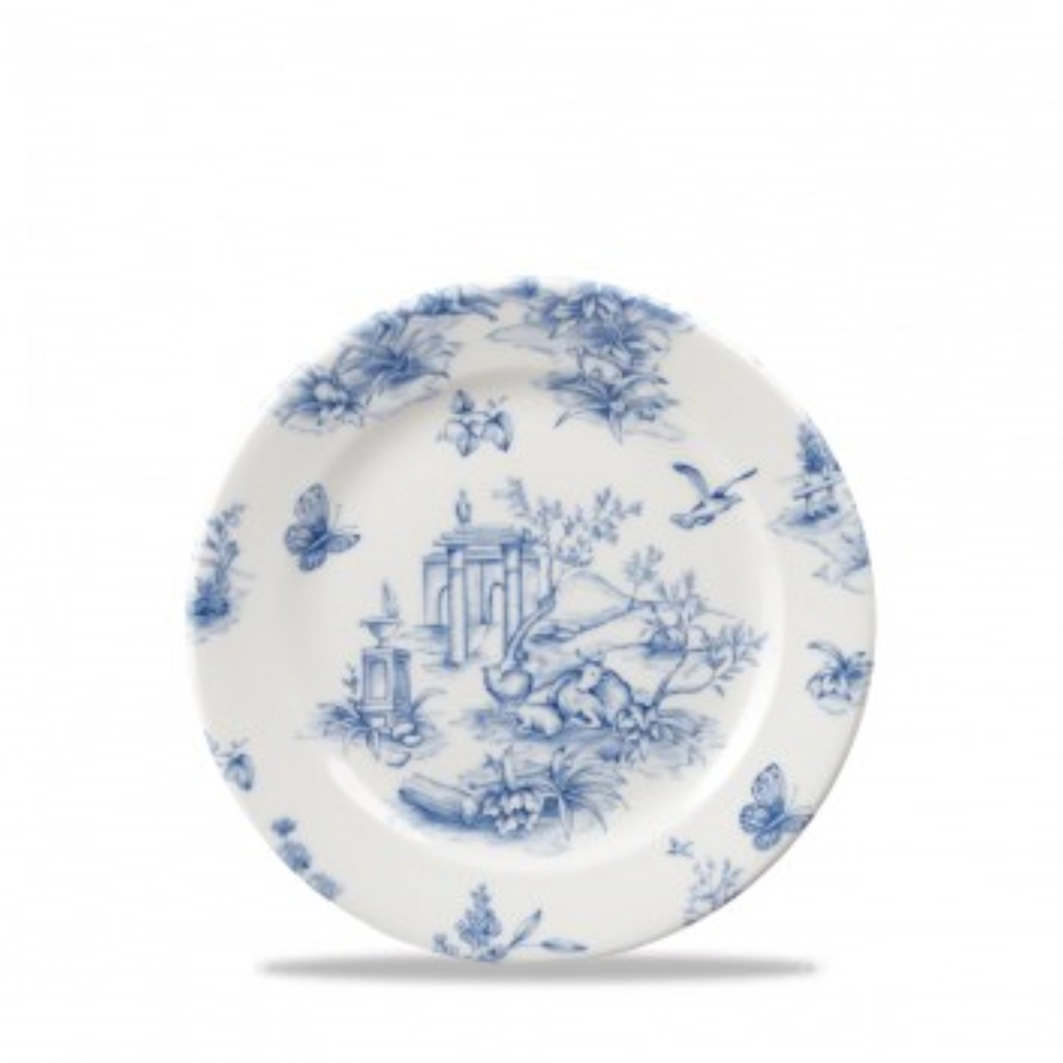 Assiette plate aile prague toile 17cm