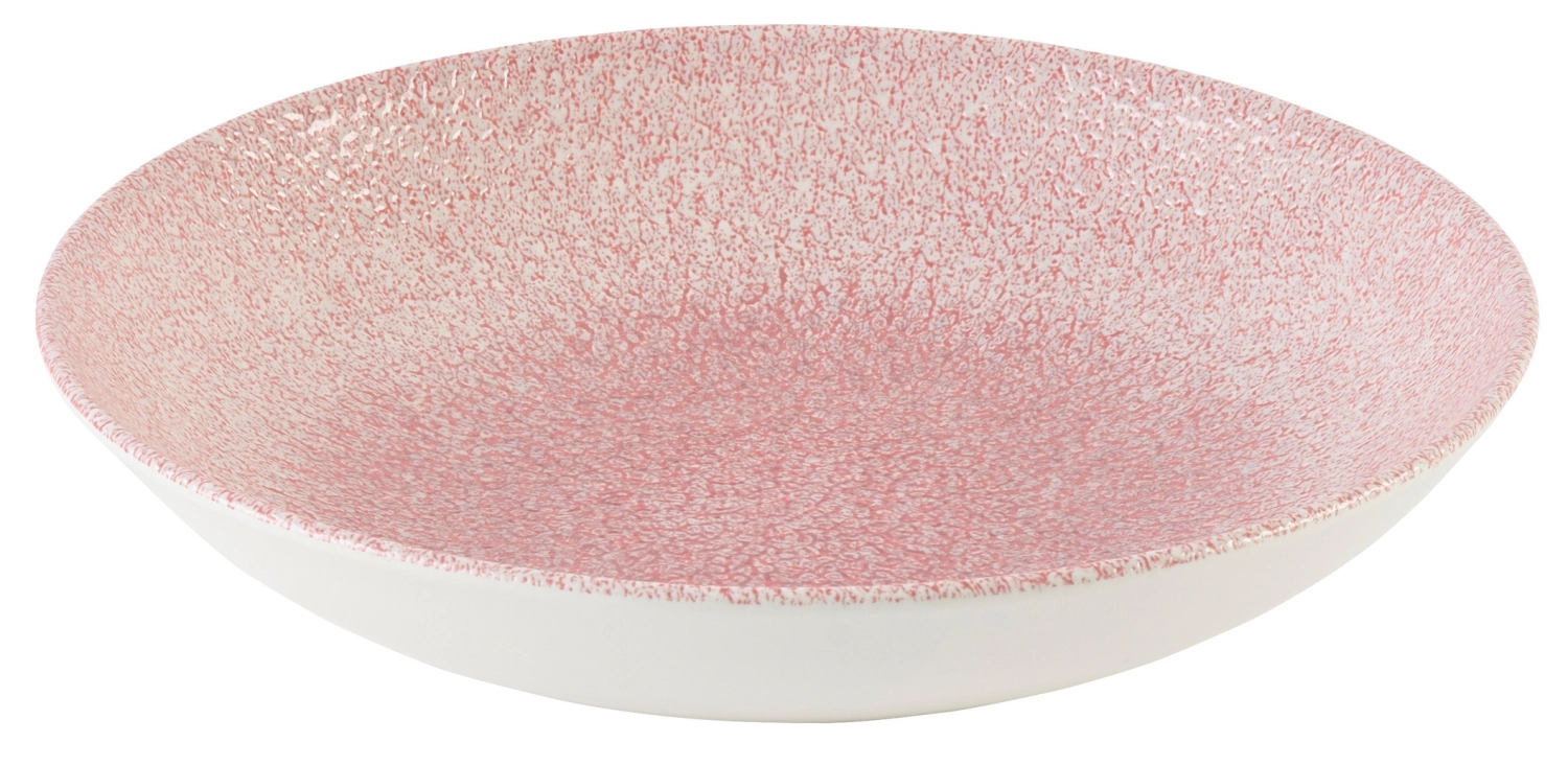 S.P. Raku Pink Quartz Coupe Assiette creuse