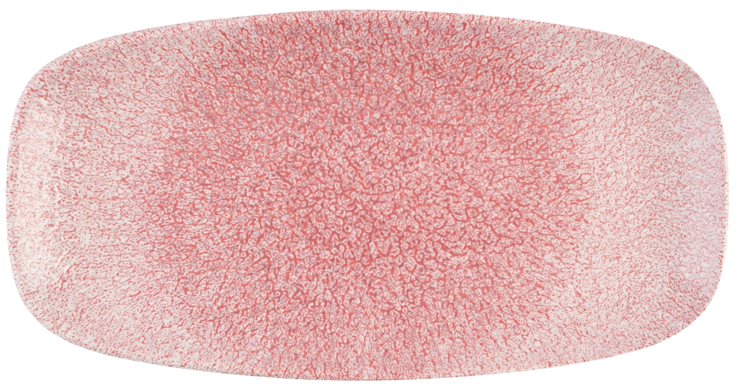 S.P. Raku Pink Quartz Chefs Plat Oblong