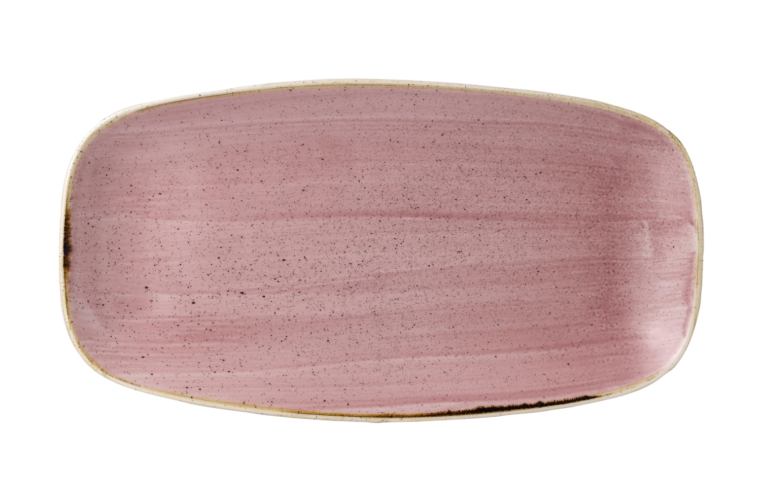 Assiette chefs oblong 35.5x18.9cm