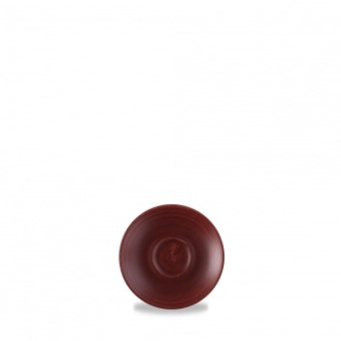 Stonecast Patina Red Rust Untertasse