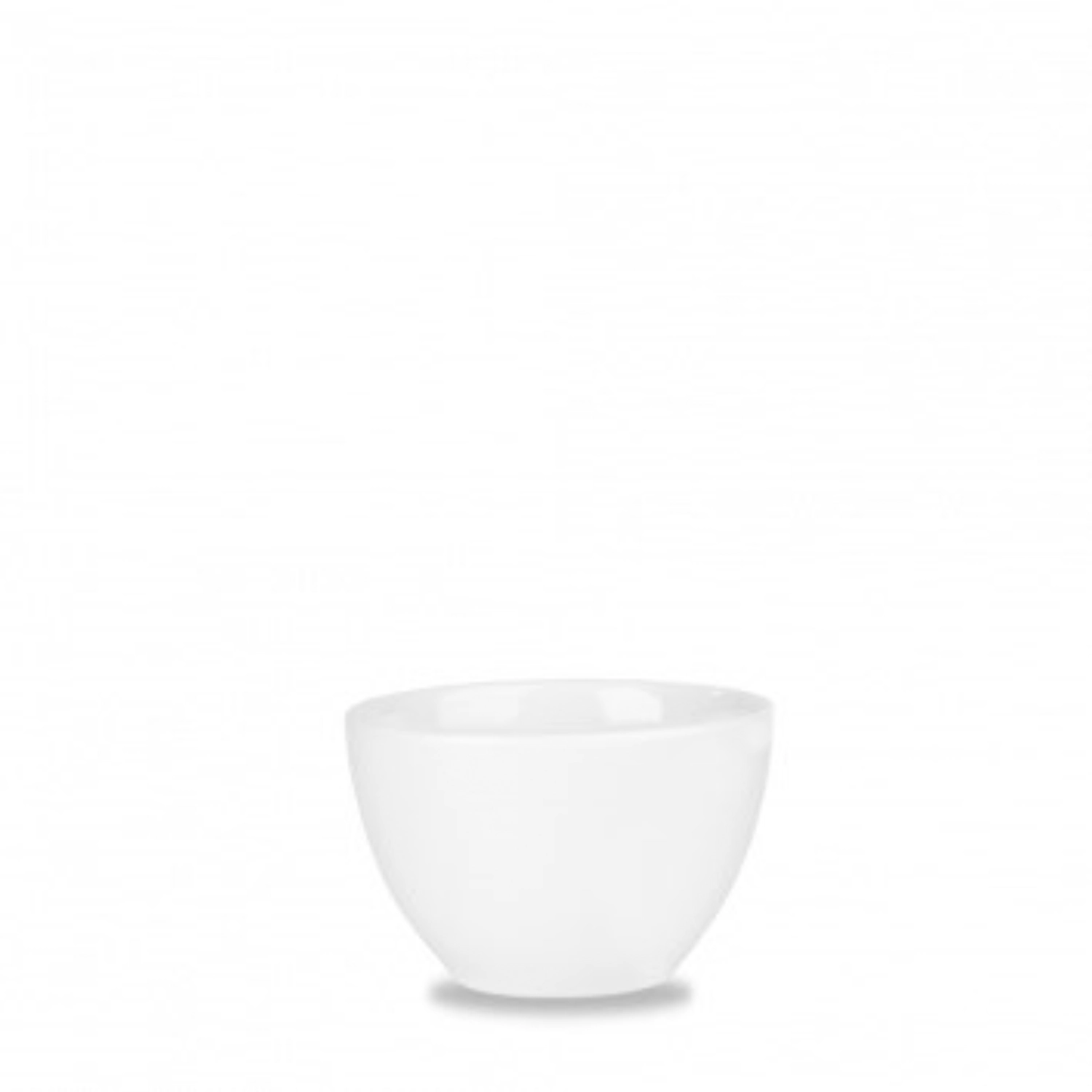 Compact White Zuckerdose offen