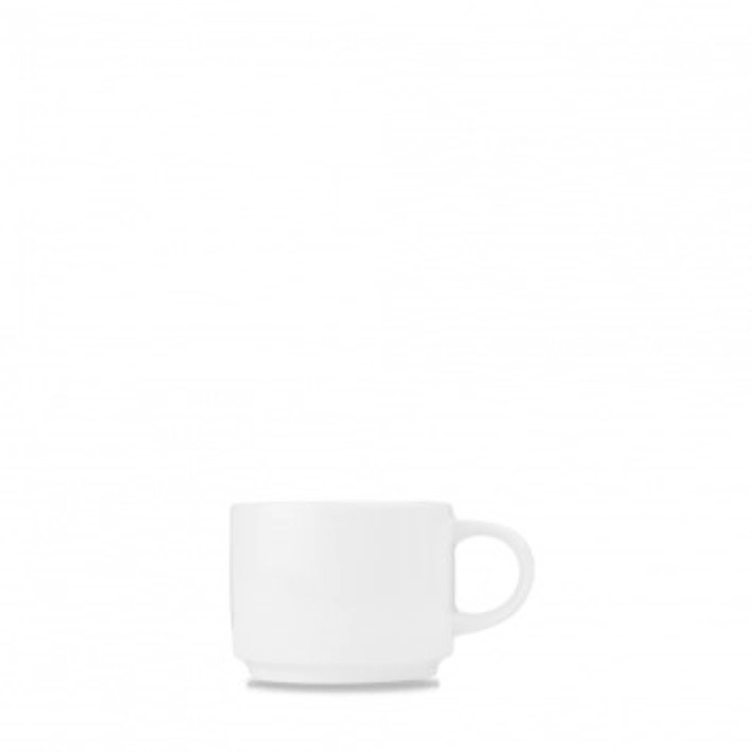Compact White Tasse