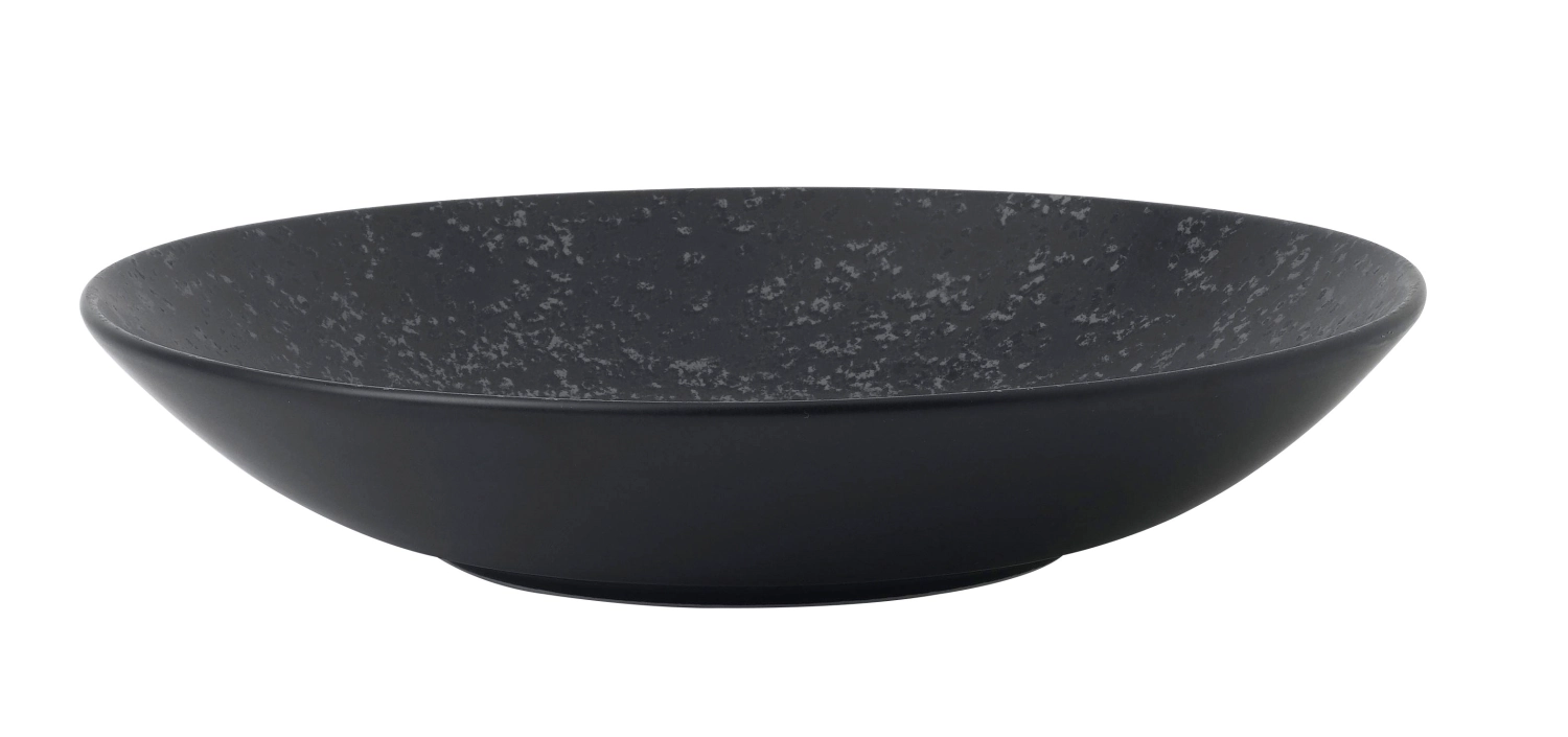 Assiette coupe creuse 25cm 147.9cl ash black