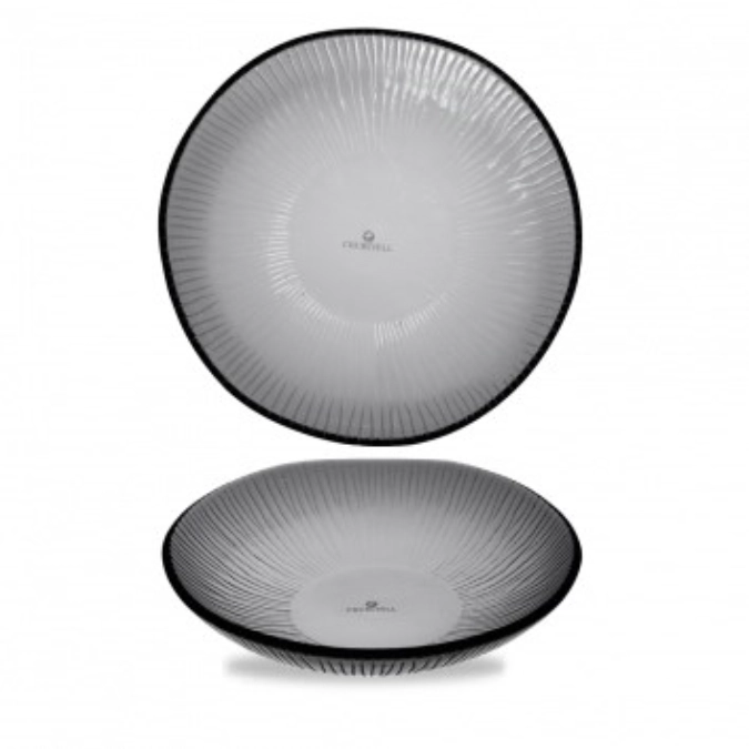 Bol organique en verre teintã‰ bamboo dusk 21.5cm 60cl