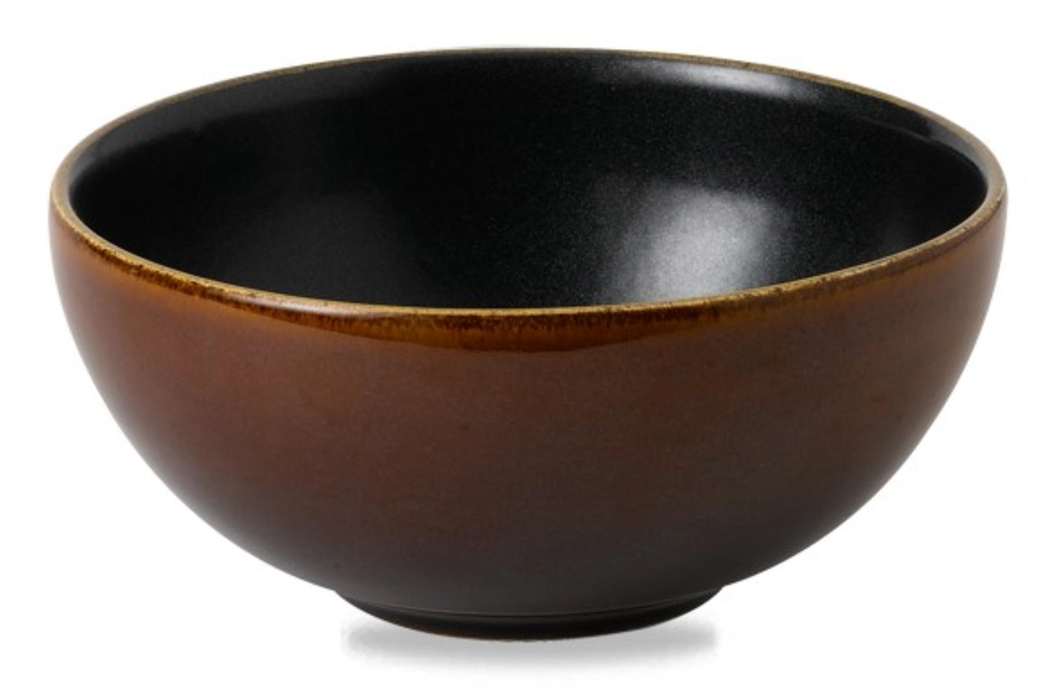 Nourish Siena Brown Schale tief