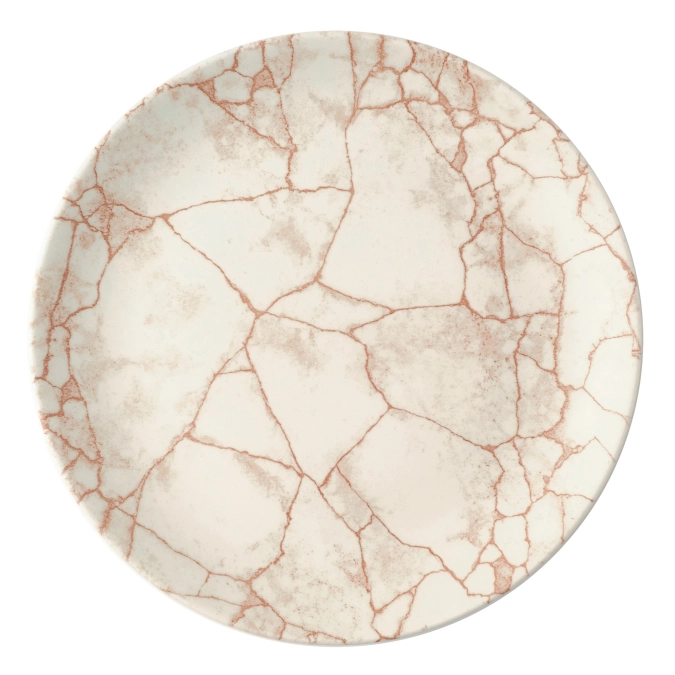 S.P. Kintsugi Coral Coupe Assiette plate