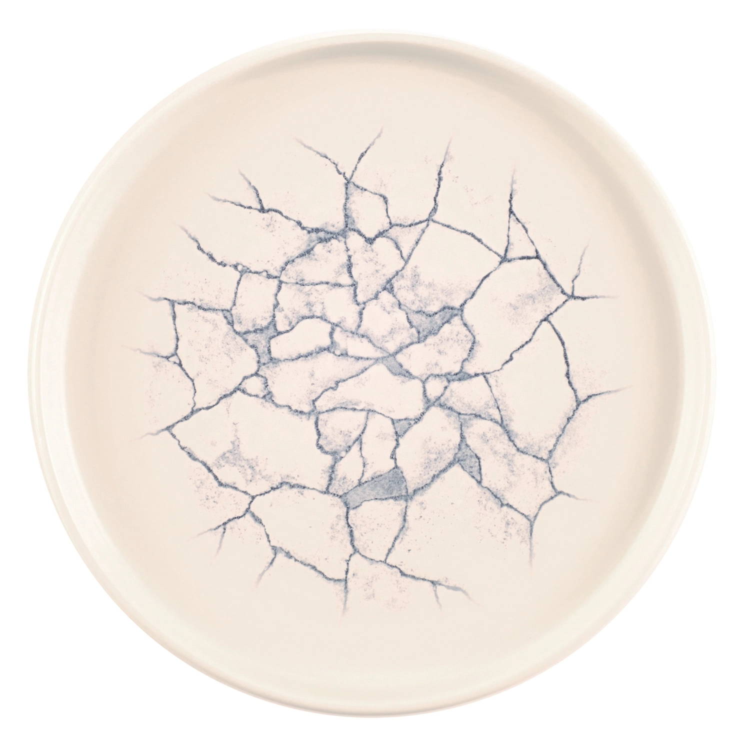 S.P. Kintsugi Pearl Grey Assiette plate enveloppante