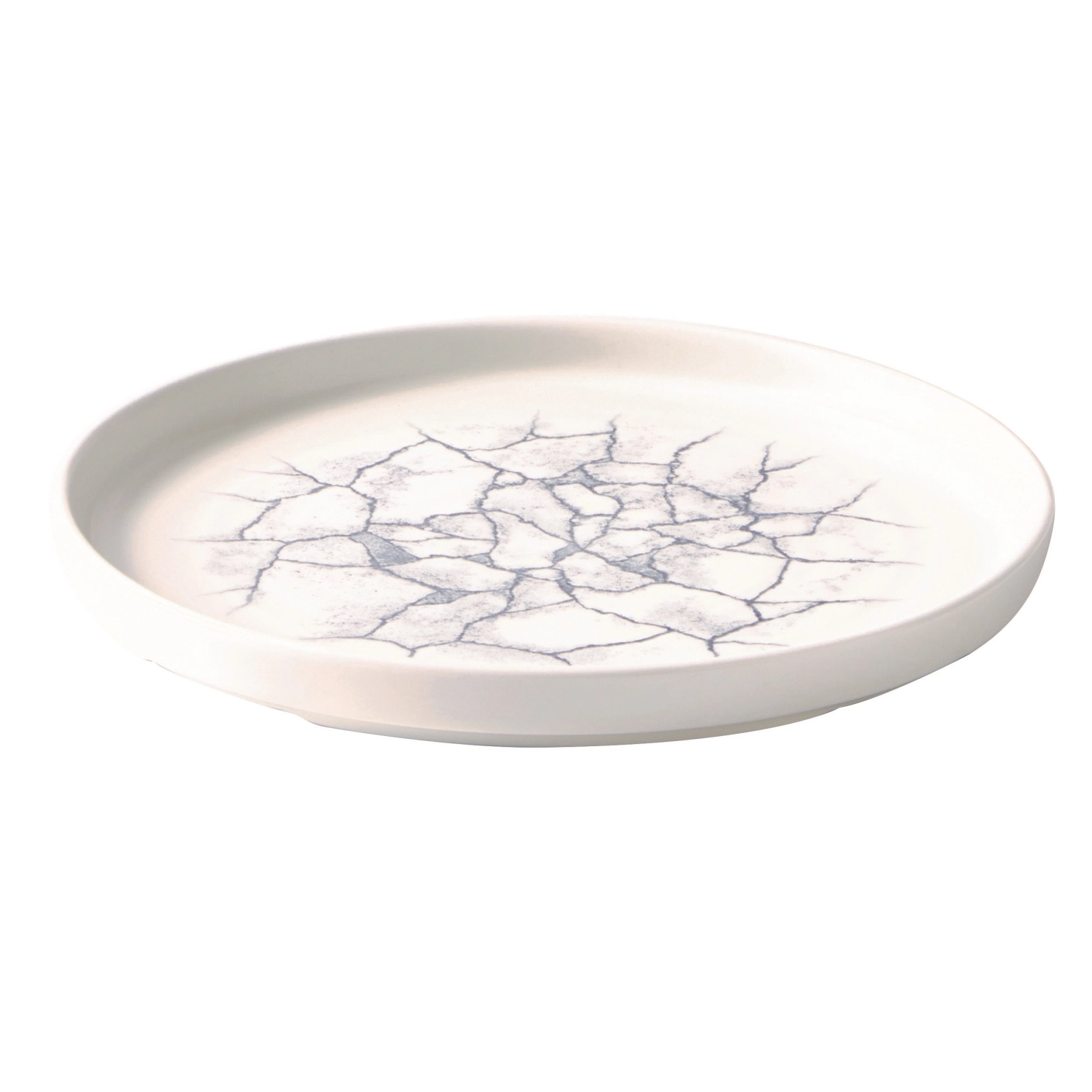 S.P. Kintsugi Pearl Grey Assiette plate enveloppante