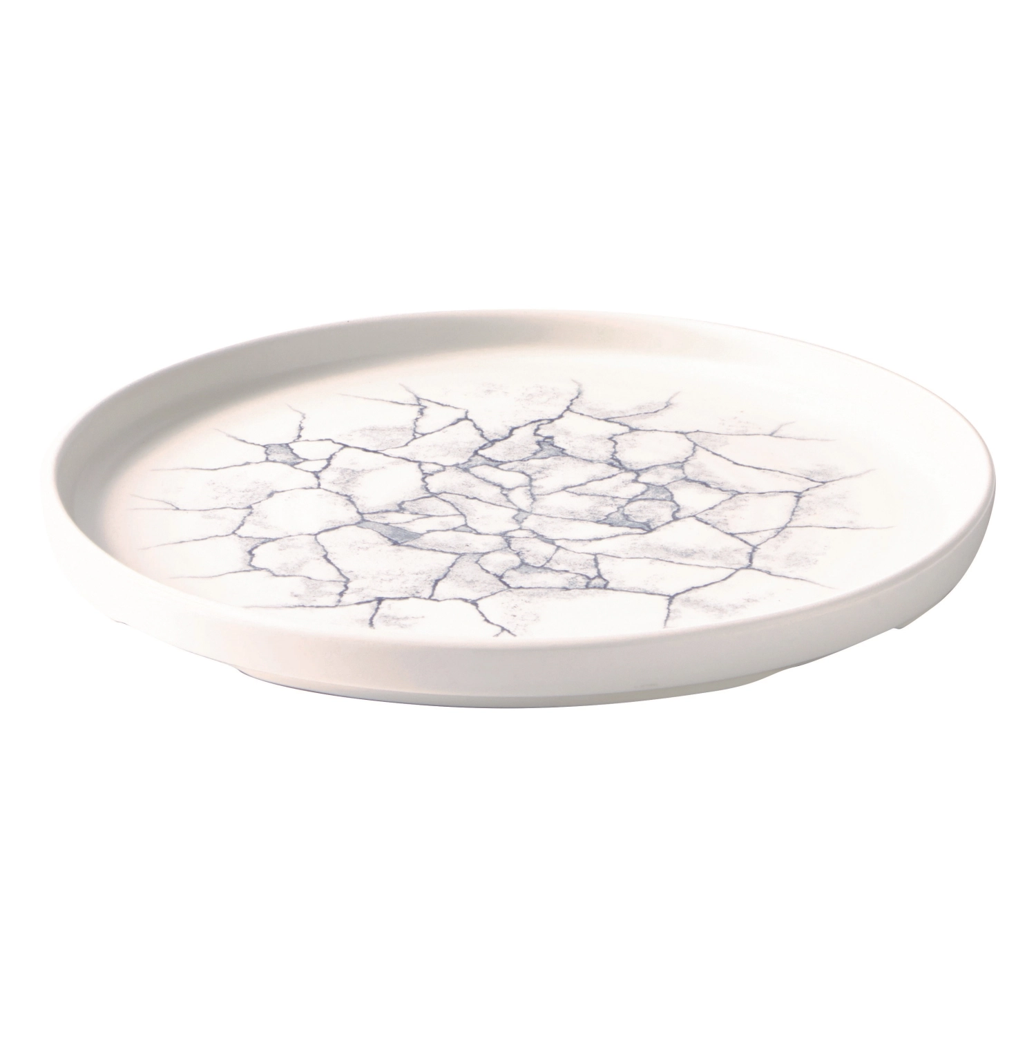 S.P. Kintsugi Pearl Grey Walled Assiette creuse