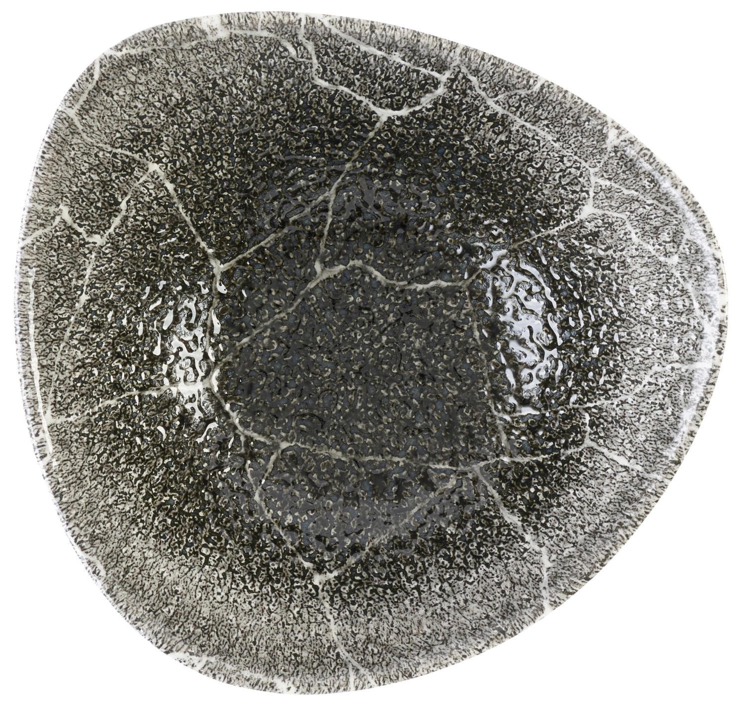 S.P. Kintsugi Reverse Quartz Black Triangel Schüssel