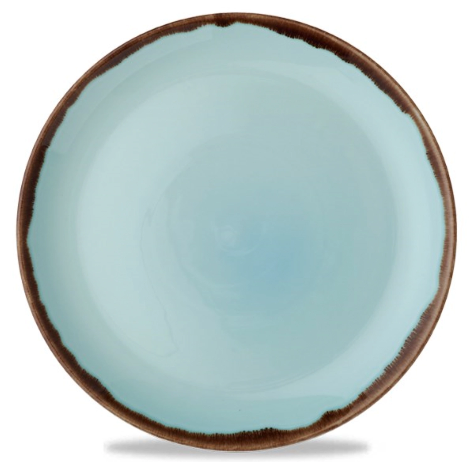 Harvest Turquoise Coupe Assiette plate