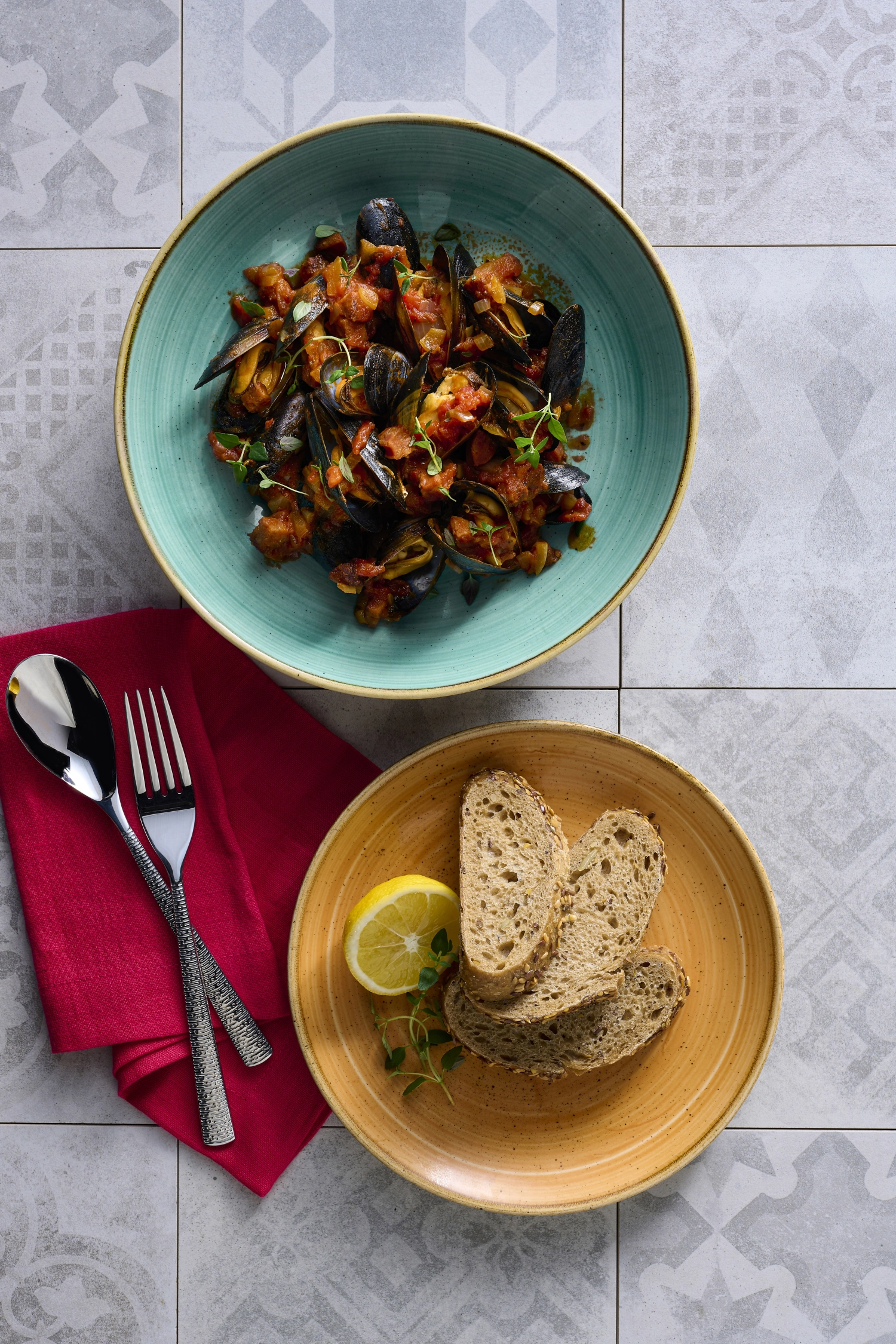 Stonecast Mint Coupe Teller Flach