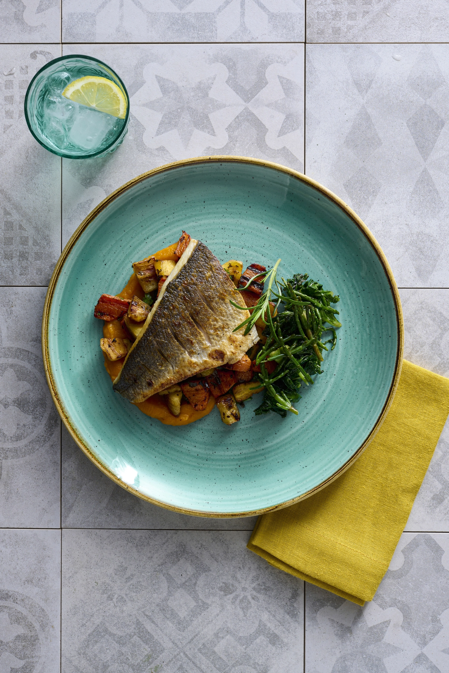 Stonecast Mint Coupe Assiette plate