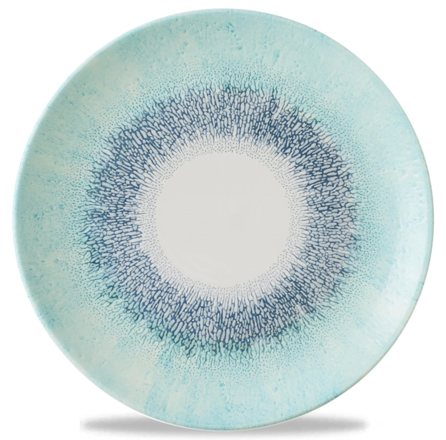 Fusion Aquamarine Coupe Assiette plate