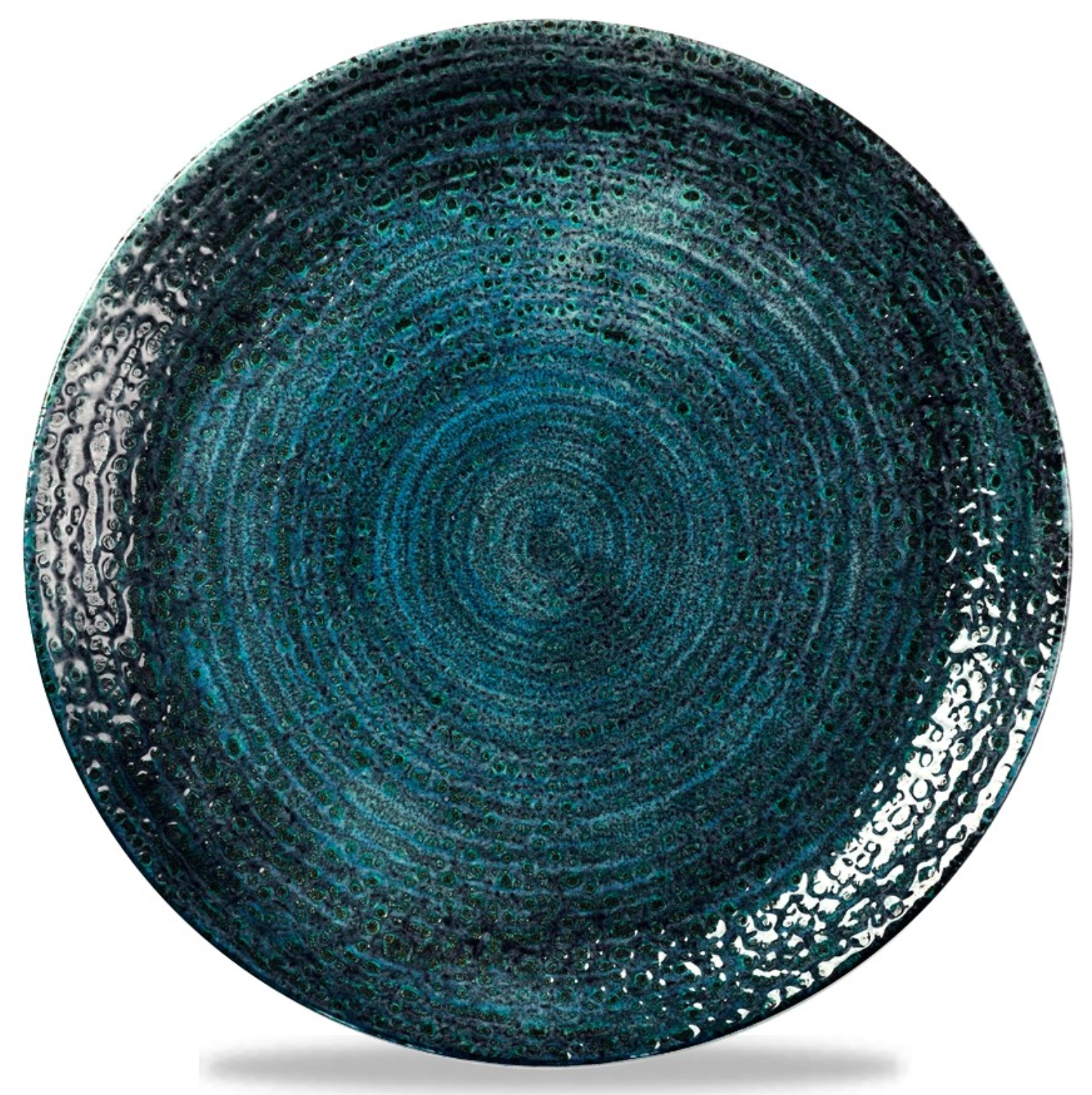 Homespun Chroma Marine Coupe Assiette plate