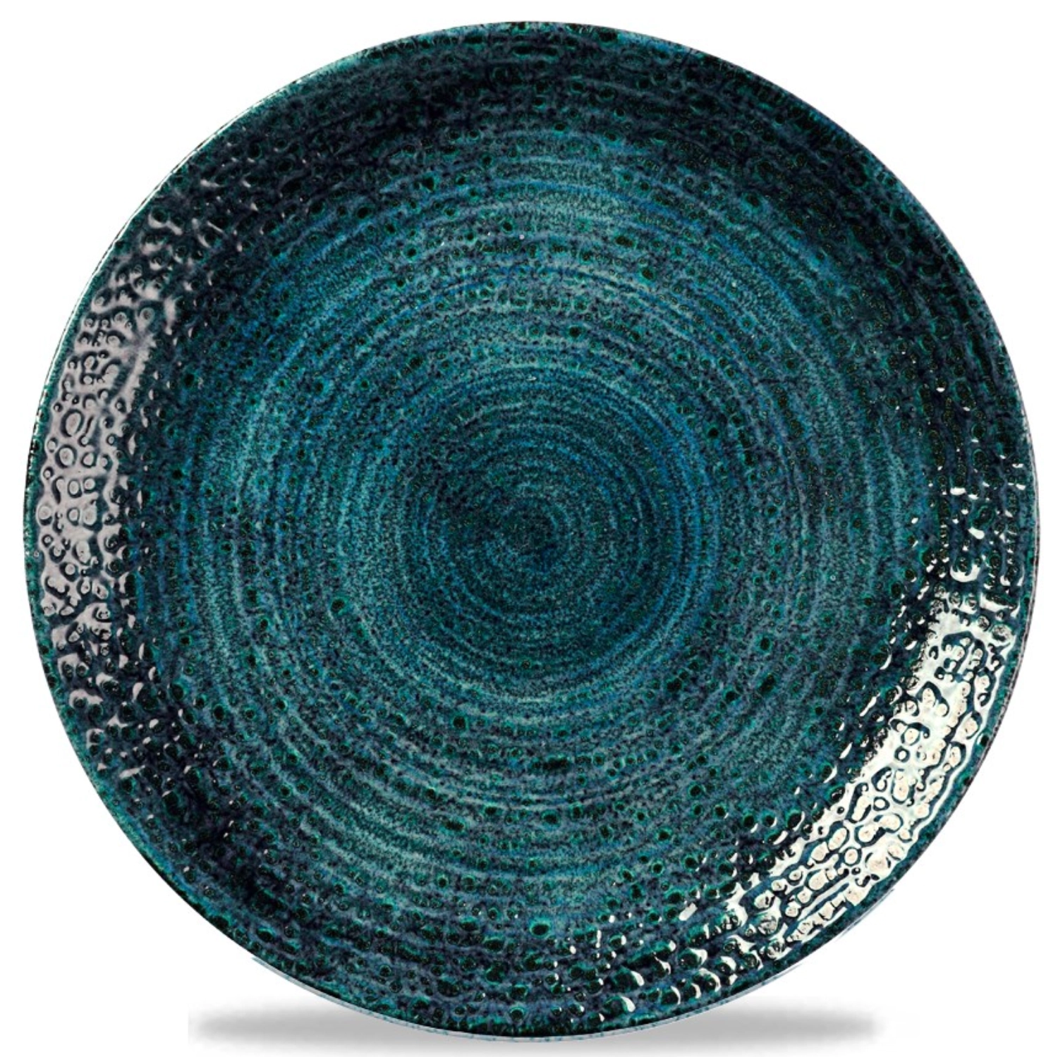 Homespun Chroma Marine Coupe Assiette plate