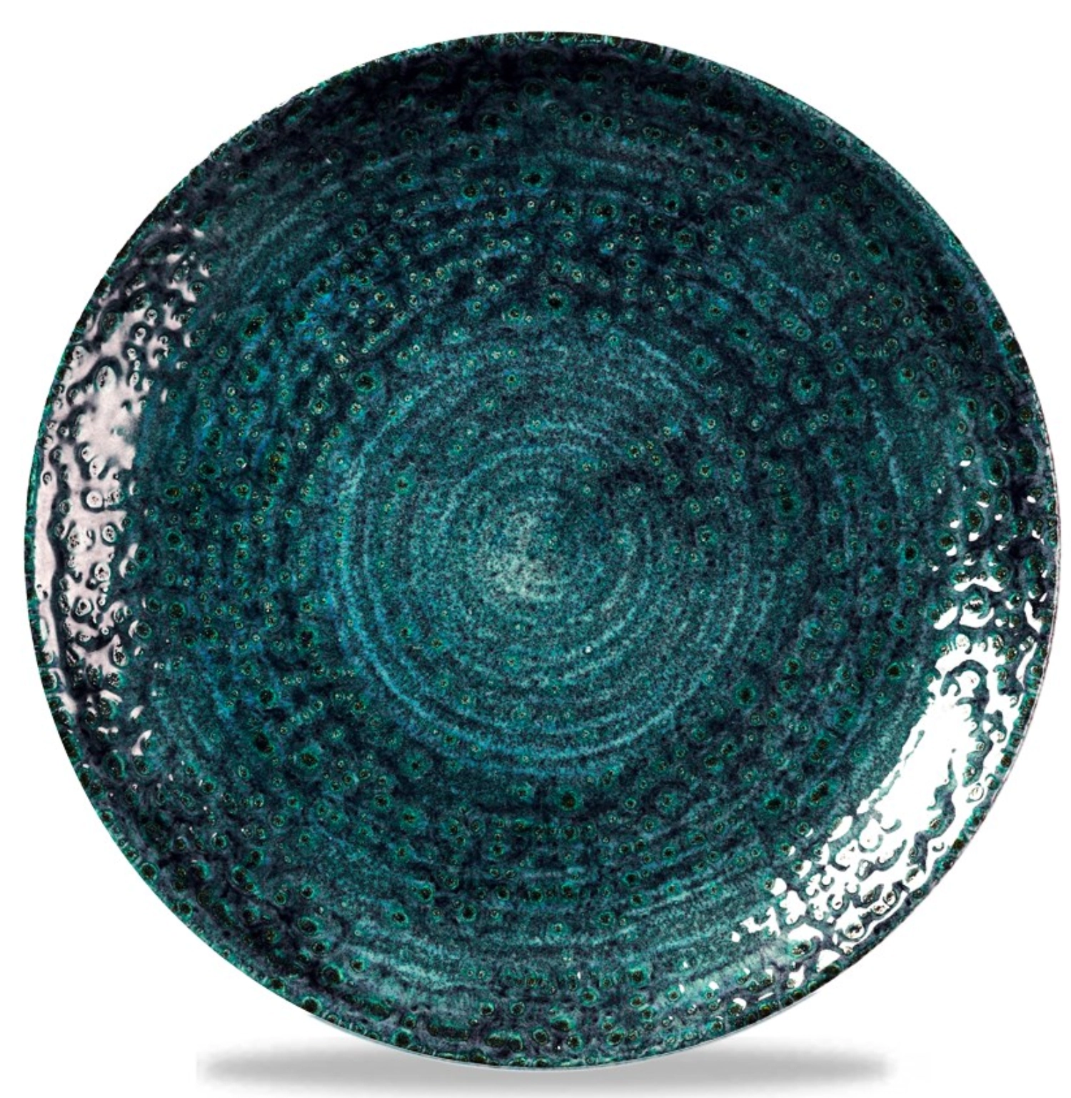 Homespun Chroma Marine Coupe Assiette plate