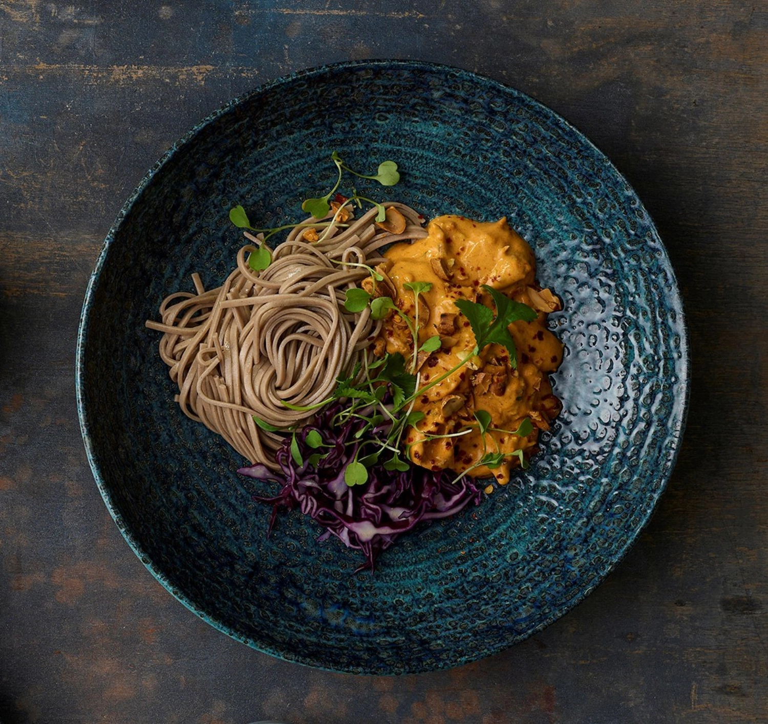 Homespun Chroma Marine Coupe Assiette creuse