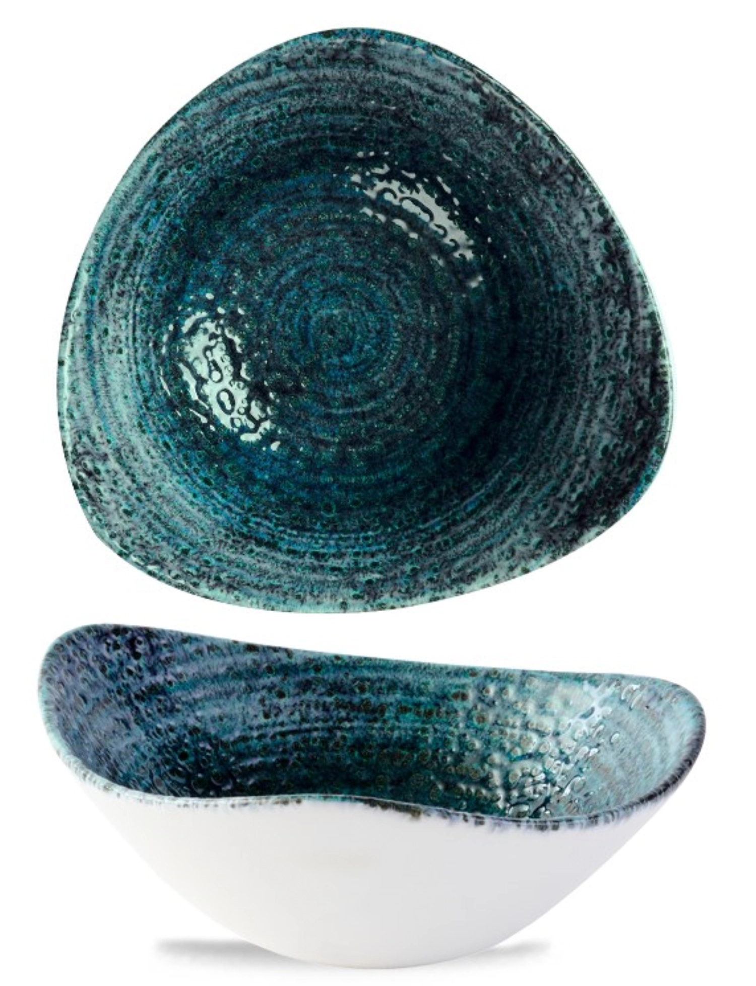 Homespun Chroma Marine Triangel Schüssel