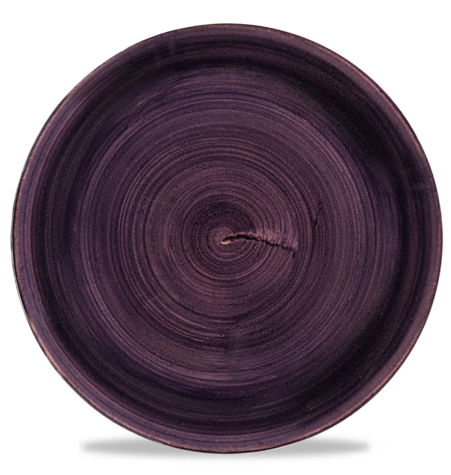 Stonecast Patina Deep Purple Coupe Assiette plate